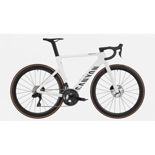 Canyon Aeroad CF SLX 7 Di2 – Bicicleta de Carretera Ultraligera Carbono Blanca