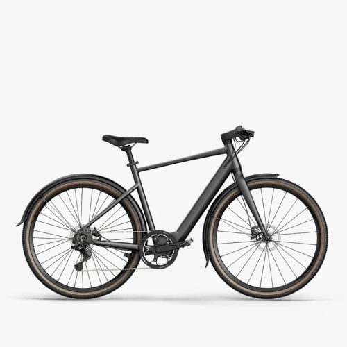 Fiido E-Gravel C21 – Bicicleta Eléctrica Ultraligera 17,5 kg, Alcance 100 km, Gris