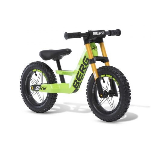 BERG Biky Cross – Bicicleta de Equilibrio Infantil, Verde